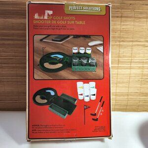 Golf Tabletop Game Golf Shots Perfect Solutions Putting Green Novelty Party